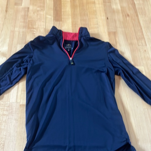 Navy blue Kastel Denmark long sleeve lightweight sun shirt